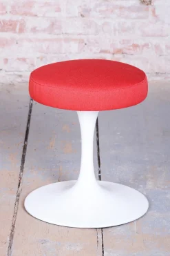 Deutsche Mid-Century Sitzgruppe aus Aluminium von Eero Saarinen, 1950er, 5er Set