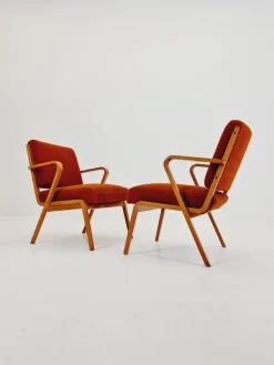 Deutscher Bauhaus Sessel von Selman Selmanagic für VEB Hellerau, 1950er, 2er Set