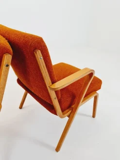 Deutscher Bauhaus Sessel von Selman Selmanagic für VEB Hellerau, 1950er, 2er Set