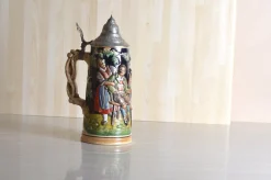 Deutscher Mid-Century Modern Bierkrug, 1950er