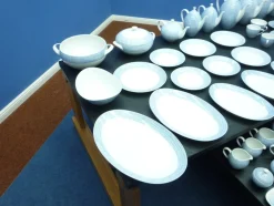 Deutsches Mid-Century Geschirrset aus Porzellan von Heinrich Löffelhardt für Arzberg, 1950er, 98er Set