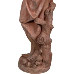 Die 4 Jahreszeiten Statuen aus Terrakotta Impruneta, Ende 20. Jh., 4er Set