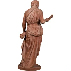 Die 4 Jahreszeiten Statuen aus Terrakotta Impruneta, Ende 20. Jh., 4er Set
