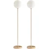 06 Dimmbare Messing Stehlampen von Magic Circus Editions, 2er Set