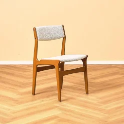 Dänische Esszimmerstühle aus Buche von Erik Buch für Nova Stolefabrik, 1950, 8er Set