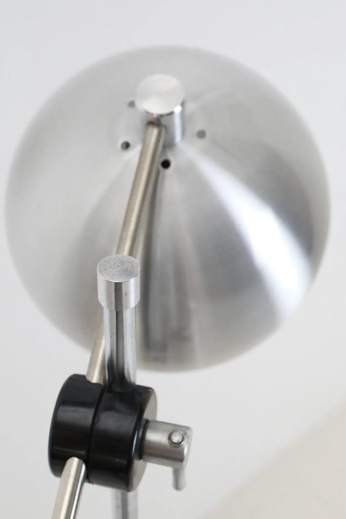 Dänische Mid-Century Stehlampe mit Doppelleuchte, 1970er