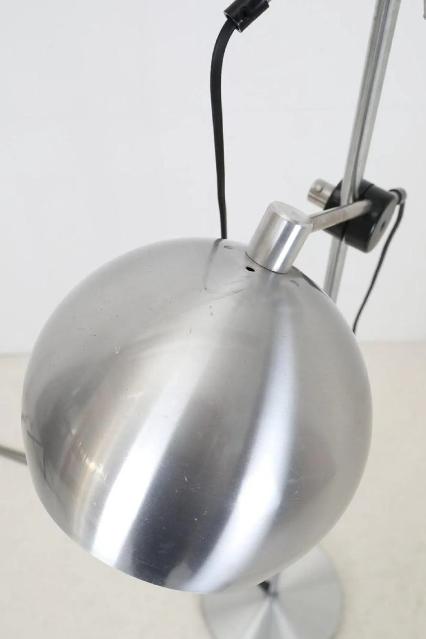 Dänische Mid-Century Stehlampe mit Doppelleuchte, 1970er