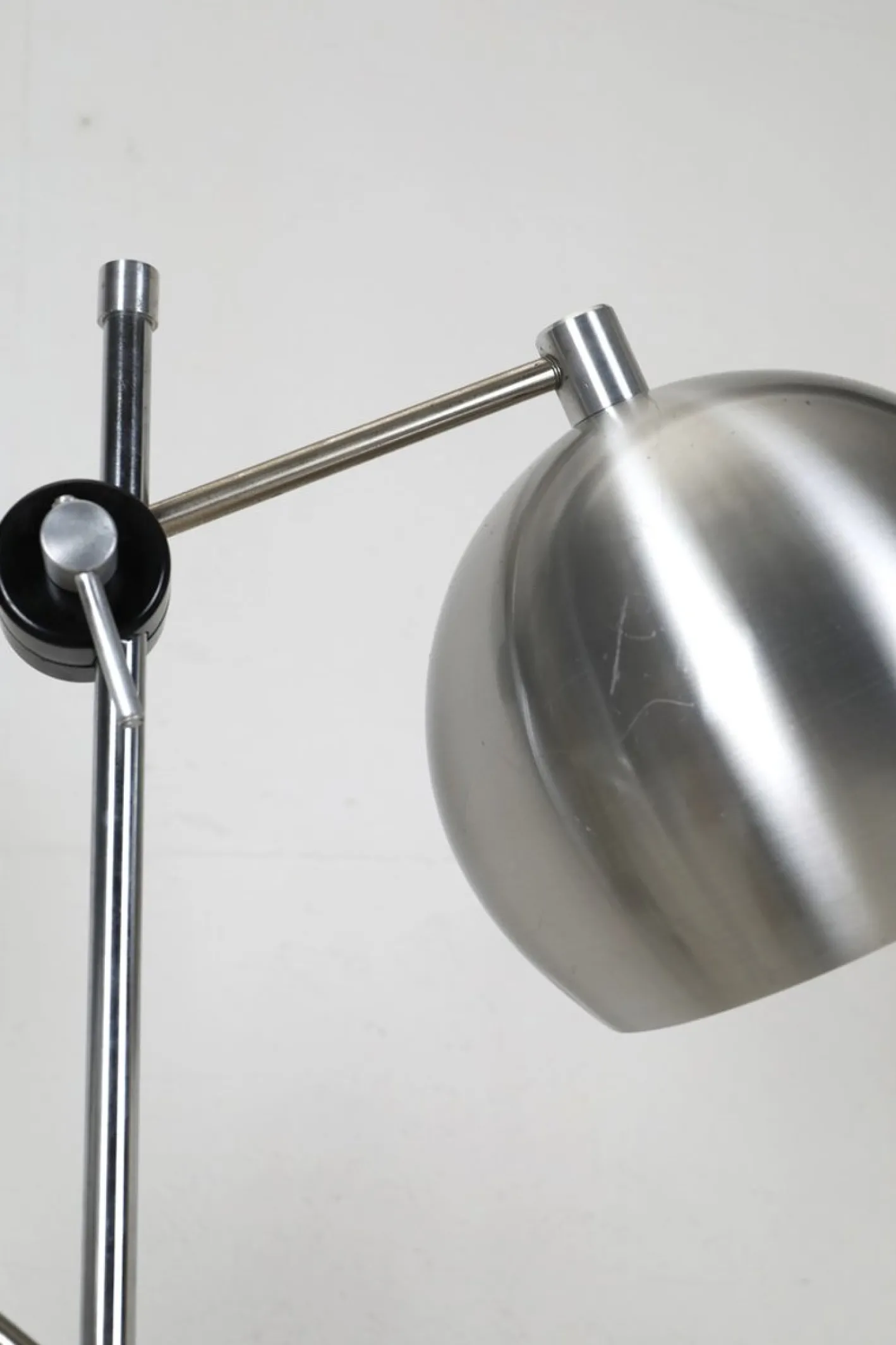 Dänische Mid-Century Stehlampe mit Doppelleuchte, 1970er