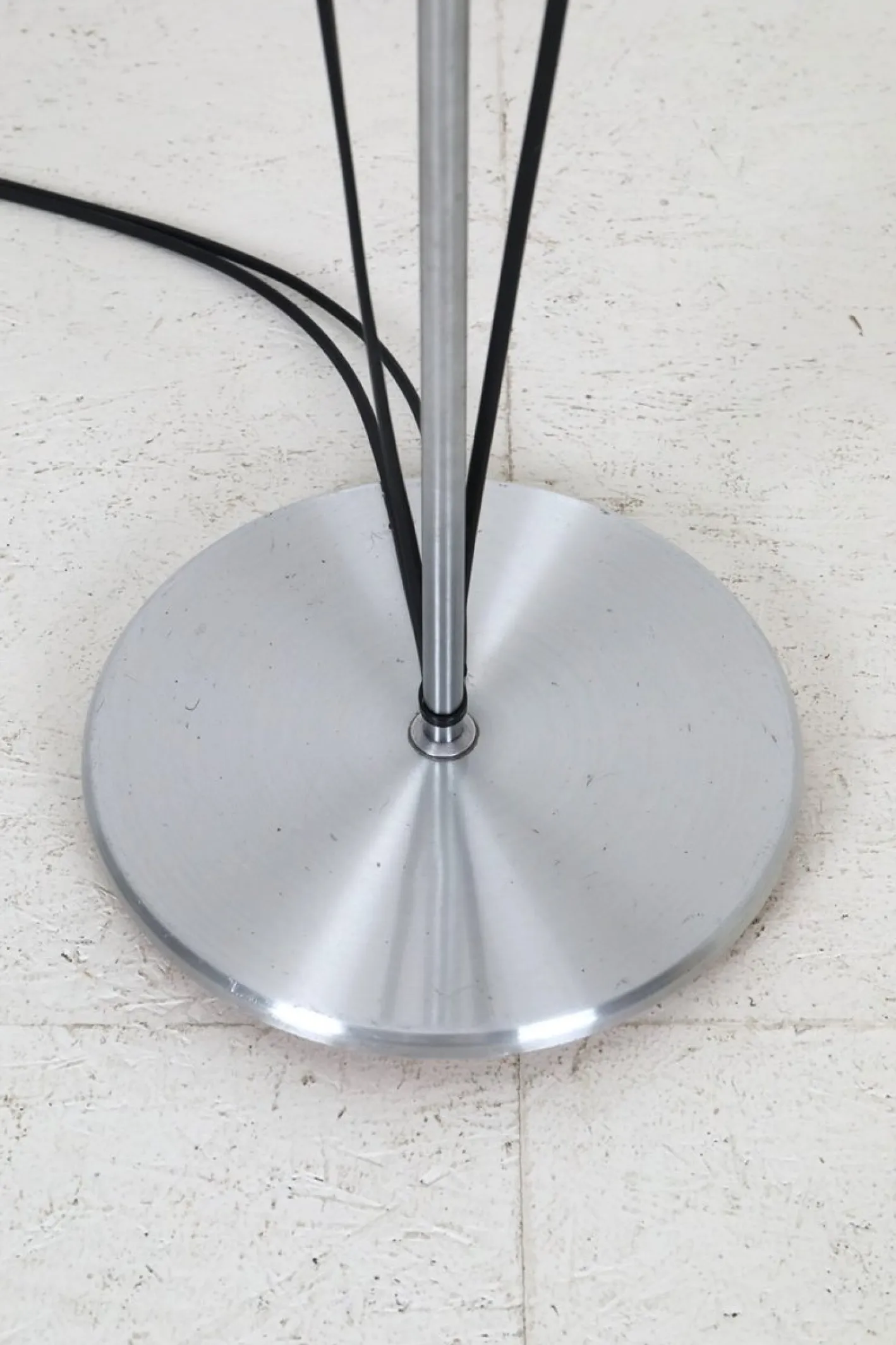 Dänische Mid-Century Stehlampe mit Doppelleuchte, 1970er