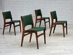 Dänische Modell 89 Esszimmerstühle von Erik Buch, 1960er, 4er Set