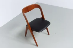 Dänischer Sonja Beistellstuhl aus Teak von Johannes Andersen für Vamo, 1960er