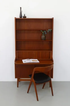 Dänischer Sonja Beistellstuhl aus Teak von Johannes Andersen für Vamo, 1960er
