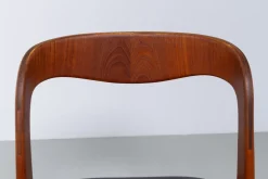 Dänischer Sonja Beistellstuhl aus Teak von Johannes Andersen für Vamo, 1960er