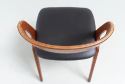 Dänischer Sonja Beistellstuhl aus Teak von Johannes Andersen für Vamo, 1960er