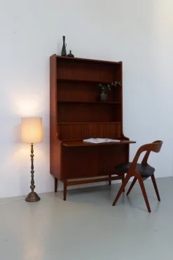 Dänischer Sonja Beistellstuhl aus Teak von Johannes Andersen für Vamo, 1960er