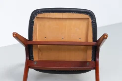 Dänischer Sonja Beistellstuhl aus Teak von Johannes Andersen für Vamo, 1960er