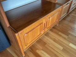 Dänischer Wandschrank aus Teak von Frederiksborg für Dyrlund, 1970er