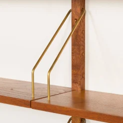 Dänisches Teak Regalsystem von Randers, Denmark, 1960er