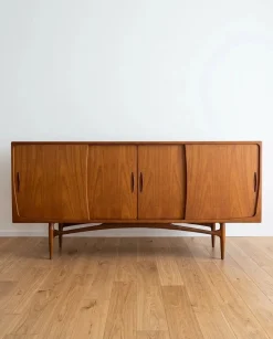 Dänisches Vintage Sideboard aus Teak, 1950er