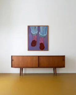 Dänisches Vintage Sideboard aus Teak, 1950er