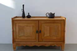 Dänische Teekanne aus glasierter Keramik von Eva Stæhr-Nielsen für Saxbo, 1950er