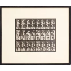Eadweard Muybridge, Schwarz-Weiß-Bild, 1982, Fotografie, Gerahmt