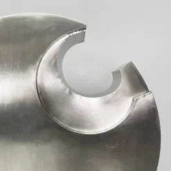Edmondo Cirillo, Italienische Moderne Geometrische Skulptur, Metall