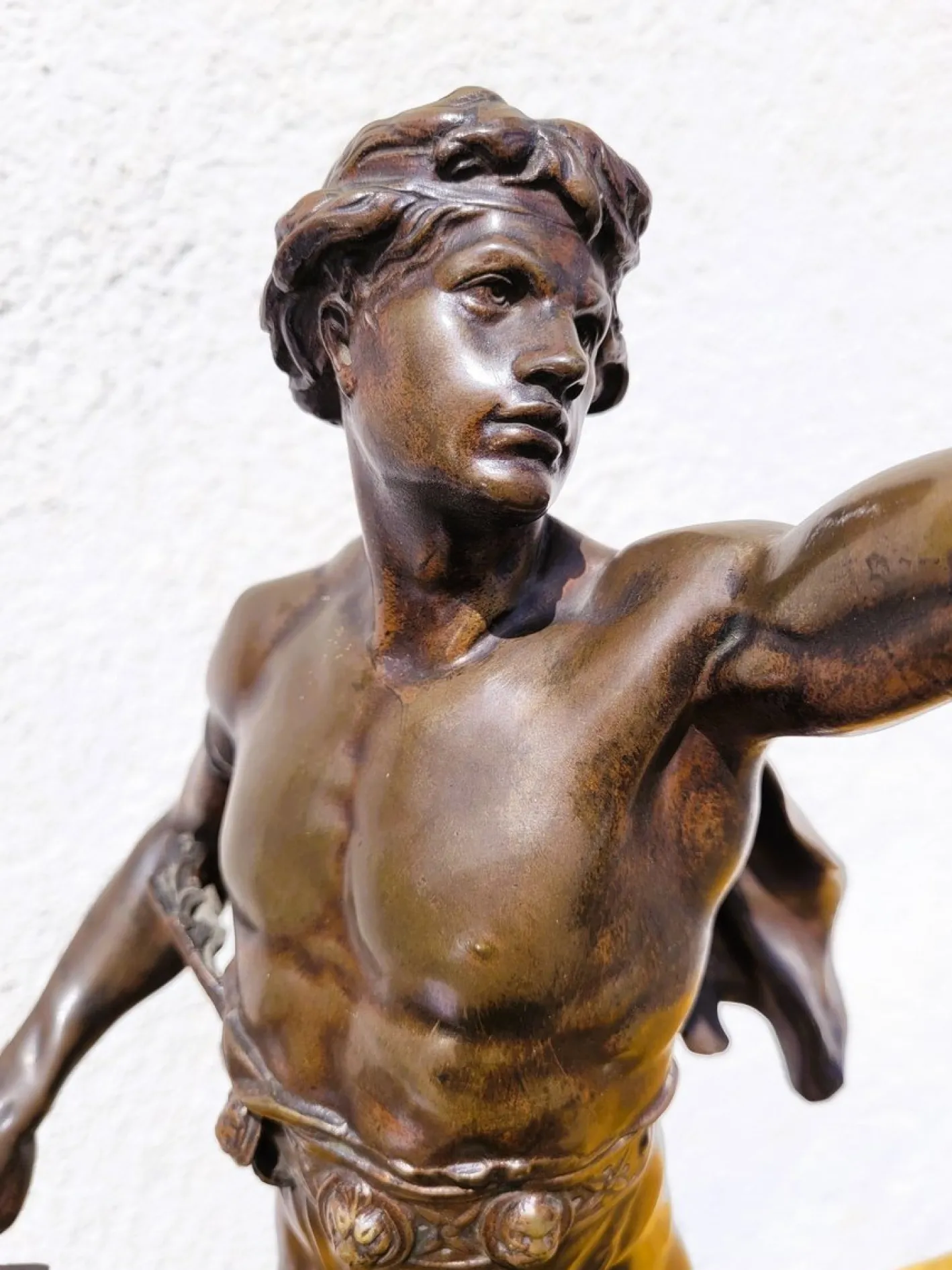 Emile Picault, Victoria, Bronzeskulptur, Ende 19. Jh.