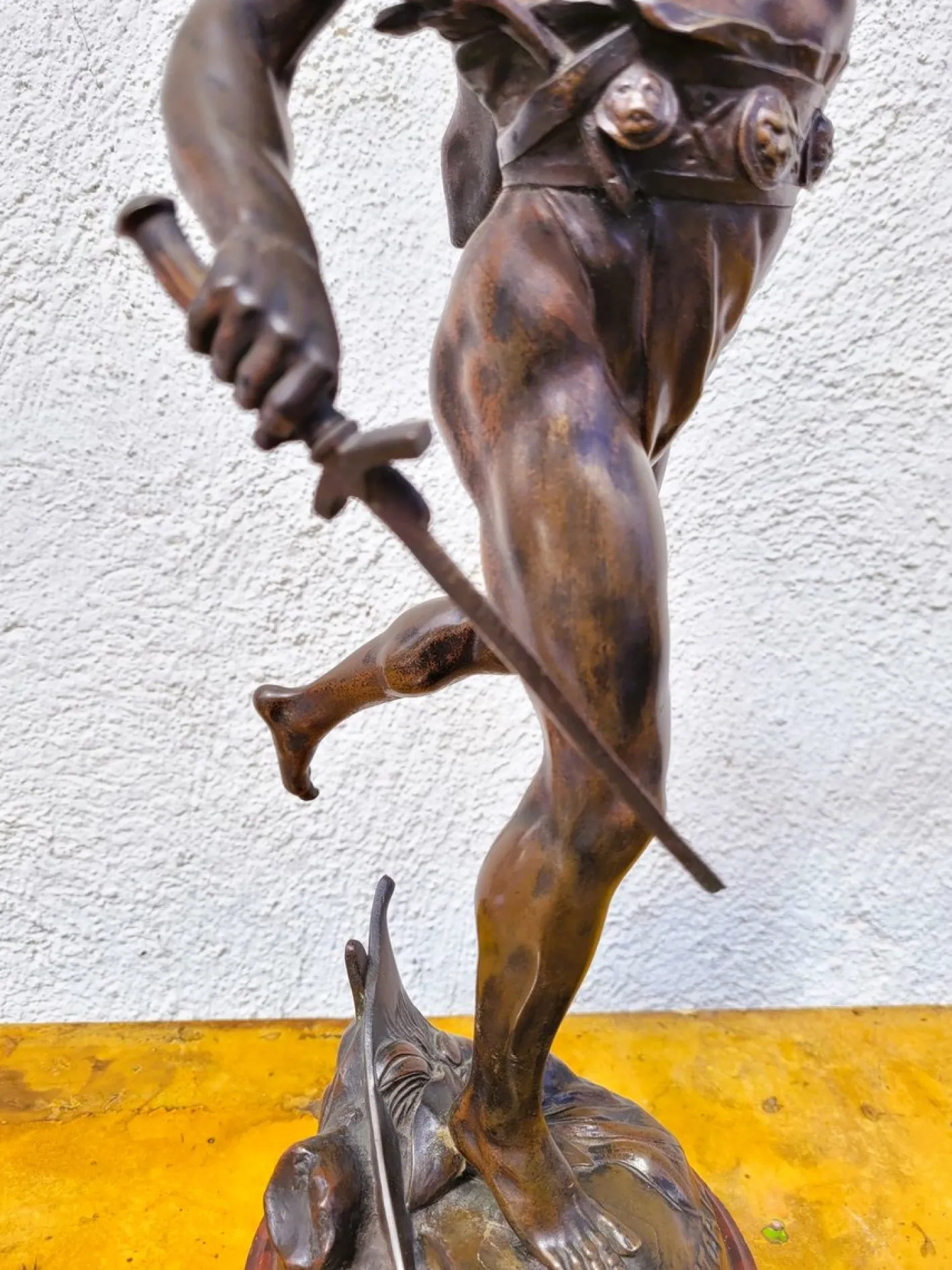 Emile Picault, Victoria, Bronzeskulptur, Ende 19. Jh.
