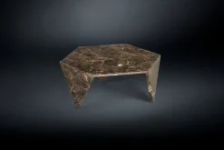 Emperador Couchtisch aus dunklem Marmor von Giorgio Ragazzini für VGnewtrend