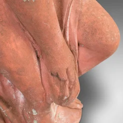 Englische Vintage Gartenstatue aus rekonstituiertem Stein, 1970er