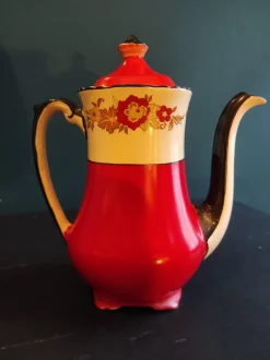 Englische Vintage Kaffee- oder Teekanne Mod. Richelieu von Wedgwood, 1950er