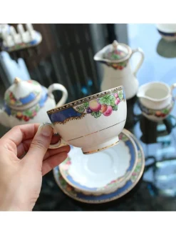 1er Frühstücksset von Orchard Booths Silicon China, 1920er, 11 . Set