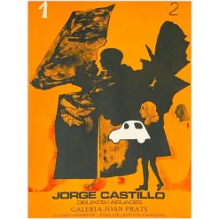 Expo 78 Joan Pats Gallery Poster von Jorge Castillo, 1978