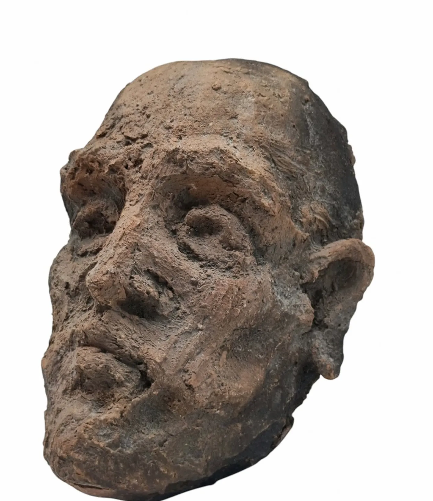 Expressionistische Skulptur aus Terrakotta, Italien, 1960er