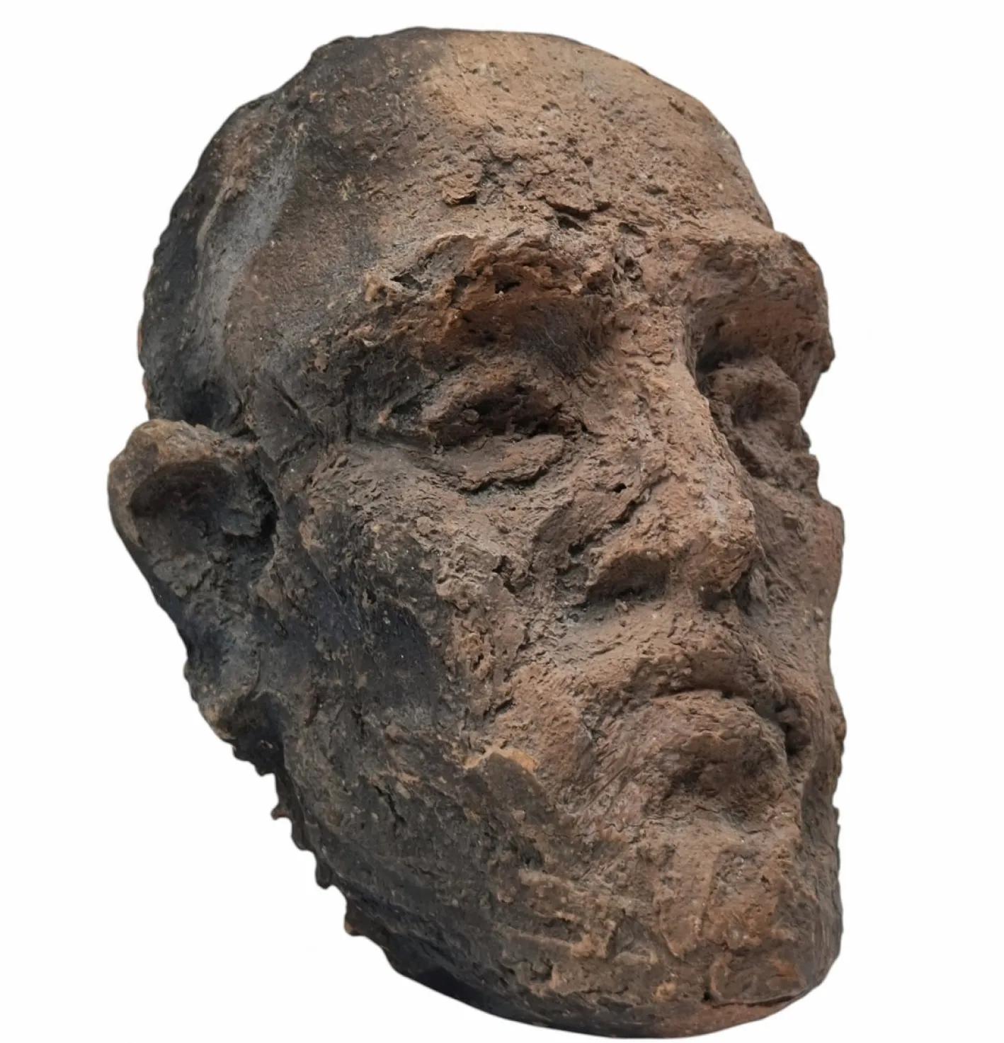 Expressionistische Skulptur aus Terrakotta, Italien, 1960er