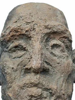 Expressionistische Skulptur aus Terrakotta, Italien, 1960er