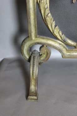 Feuerschutz aus Vergoldeter Bronze, 19. Jh.