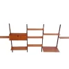 Fünfteiliges Vintage Regalsystem mit Schreibtisch von Louis Van Teeffelen, 1960er