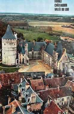 France, Chateaudun (J. Ph. Charbonnier) Poster von Draeger, 1960er
