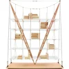 Franco Albini Veleiro Bücherregal, Holz Cassina . zugeschrieben
