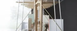 Franco Albini Veleiro Bücherregal, Holz Cassina . zugeschrieben