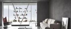 Franco Albini Veleiro Bücherregal, Holz Cassina . zugeschrieben