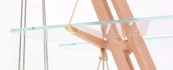Franco Albini Veleiro Bücherregal, Holz Cassina . zugeschrieben