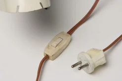 Französische Lampe in Hunde-Optik von Jean Boris Lacroix für Disderot, 1950