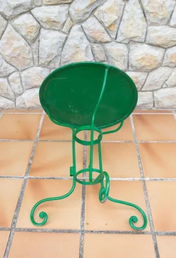 Französischer Gartentisch aus Eisen. 1940er