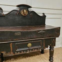 Französischer Metzgerblock, 19. Jh. von Trussant & Cie