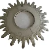 Französischer Vintage Sonnenspiegel mit vergoldetem Holzrahmen, 1950er