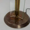 Französische Vintage Stehlampe aus Messing & Glas, 1980er