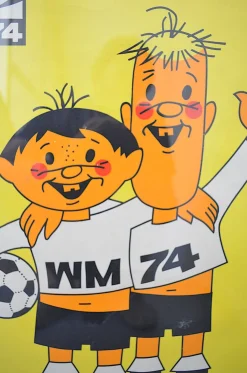 Fußball-Weltmeisterschaft Tip & Tap Poster, 1974